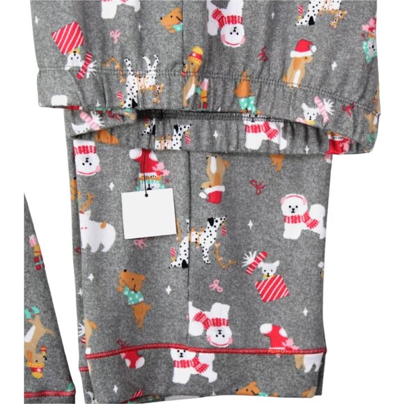CUDDL DUDS Christmas Pajamas Holiday Dogs Animals Womens Small - Picture 3 of 4